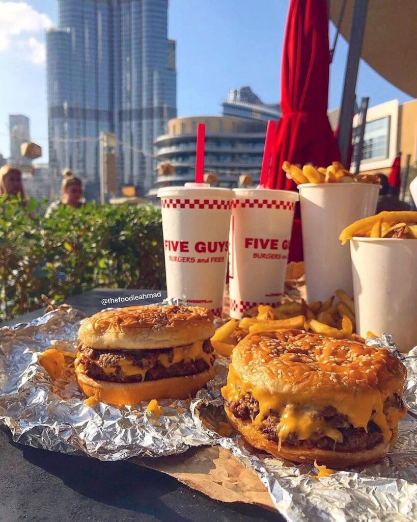Five Guys Menu