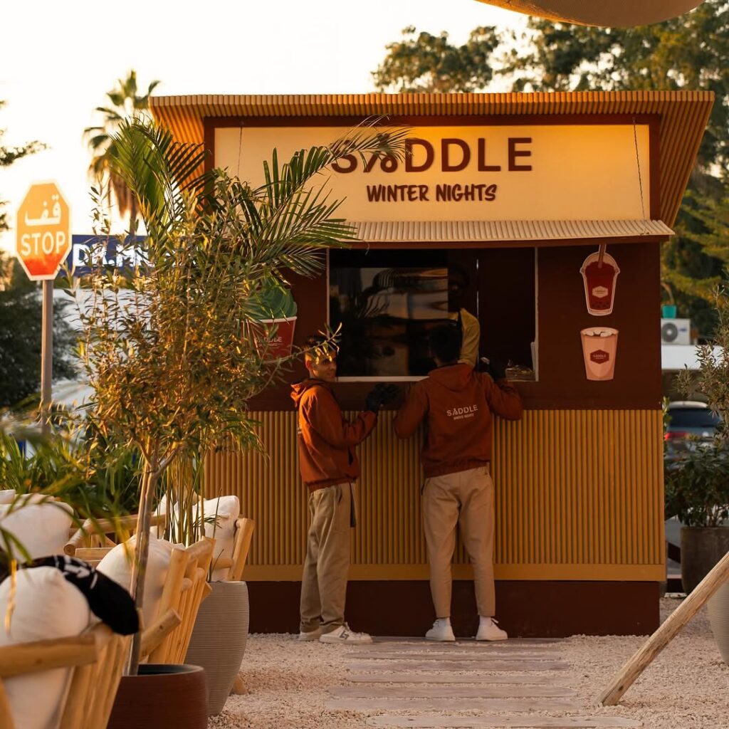 Saddles Menu